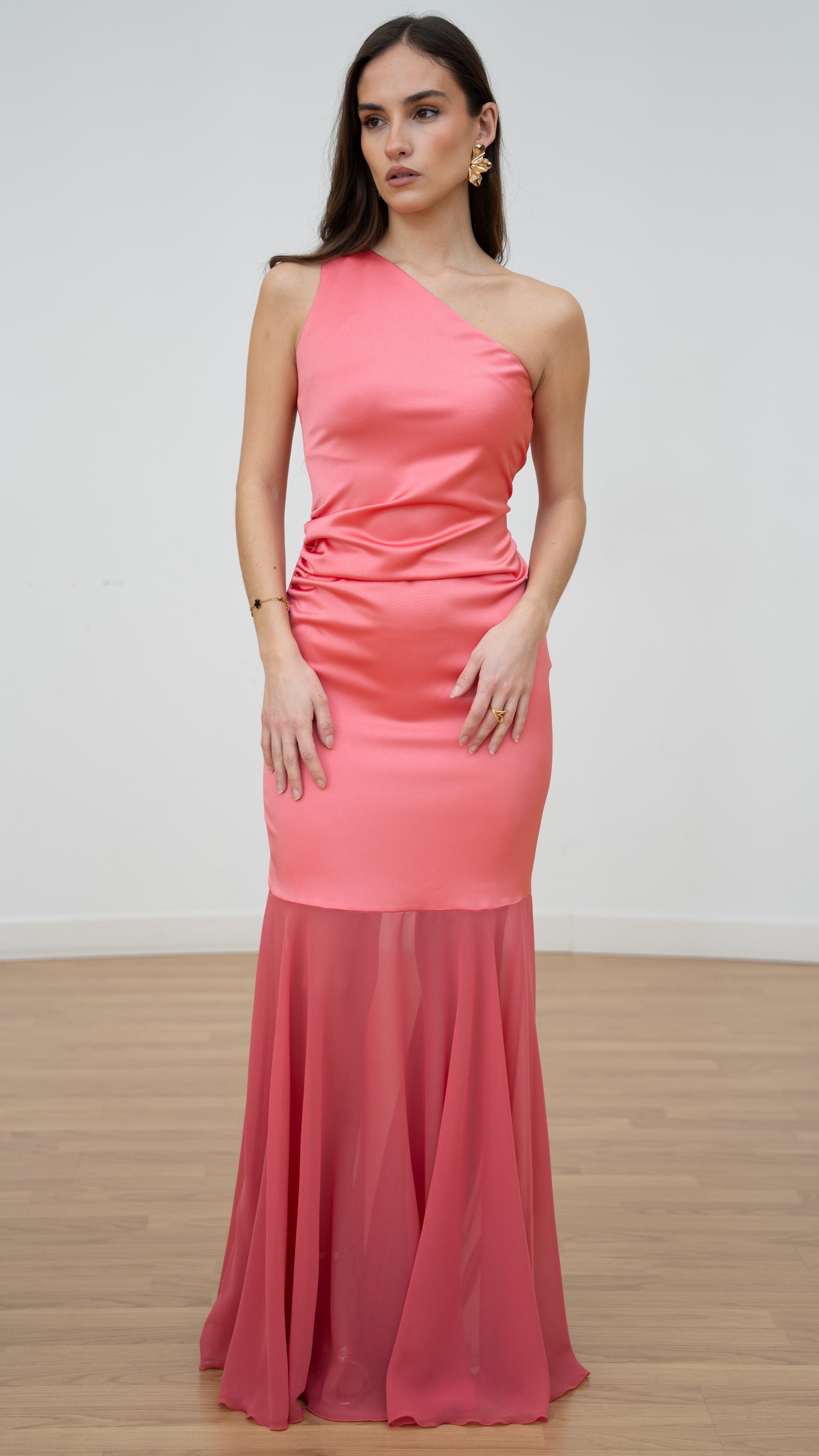 Vestido Gala Coral